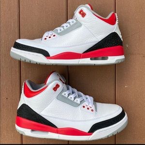 Jordan 3 Fire Red